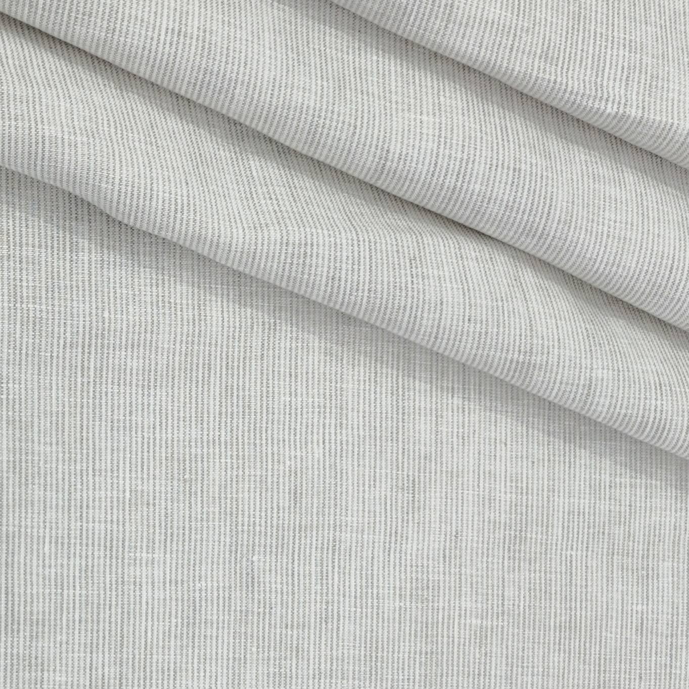 Shirt Fabric Donear 60Lea 100%Linen Pin Check Colour Dull Brown
